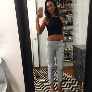 Seersucker city pants from j crew!