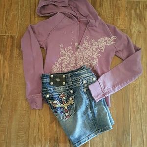 Adorable Jean shorts by miss me