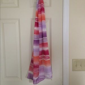 Beautiful sheer chiffon scarf/neck wrap
