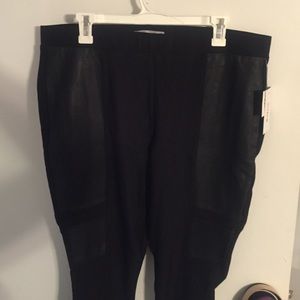 Black stretch leggings