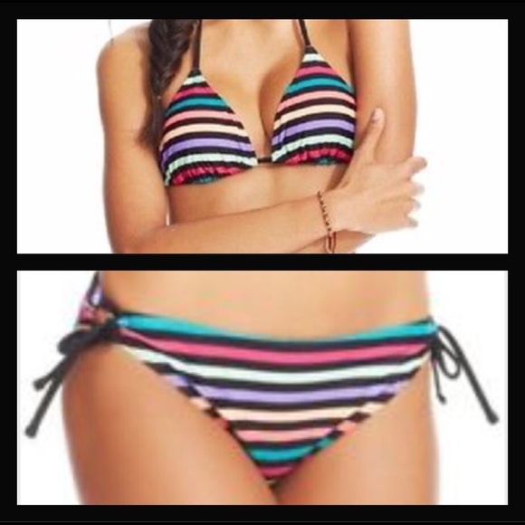 NWT striped bikini - Picture 3 of 3