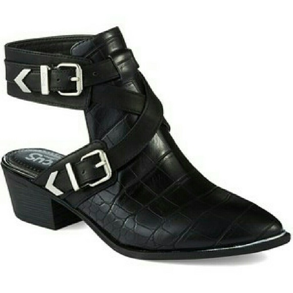 SOLD - Hallie Circus x Sam Edelman Cut Out Booties