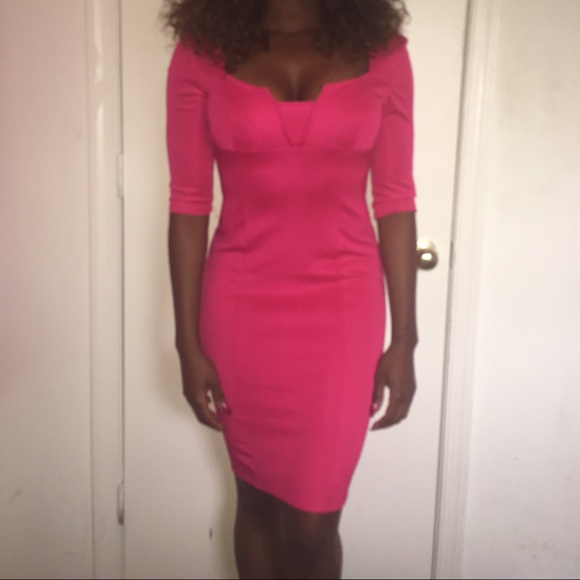 Barbie Pink Midi Dress