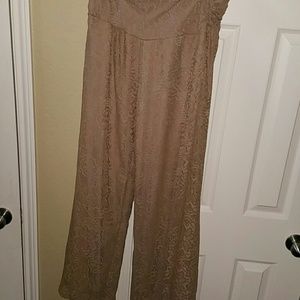 Lace pants