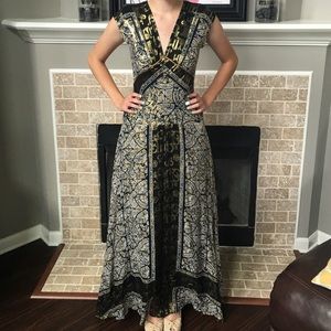 Nicole Miller Egyptian Inspired Gown