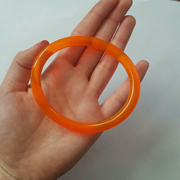 Free with purchase orange bracelet