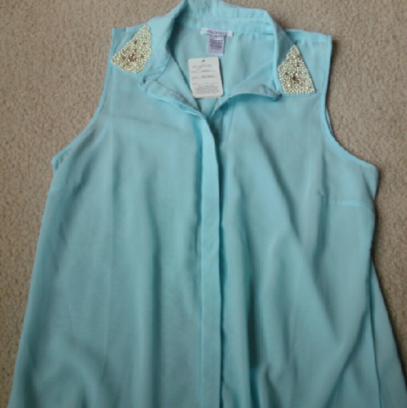 Dizzy Lizzy sleeveless top tank/shirt