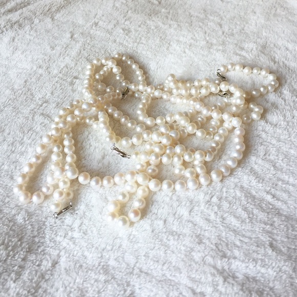 High quality brand new pearl necklace - Picture 2 of 2