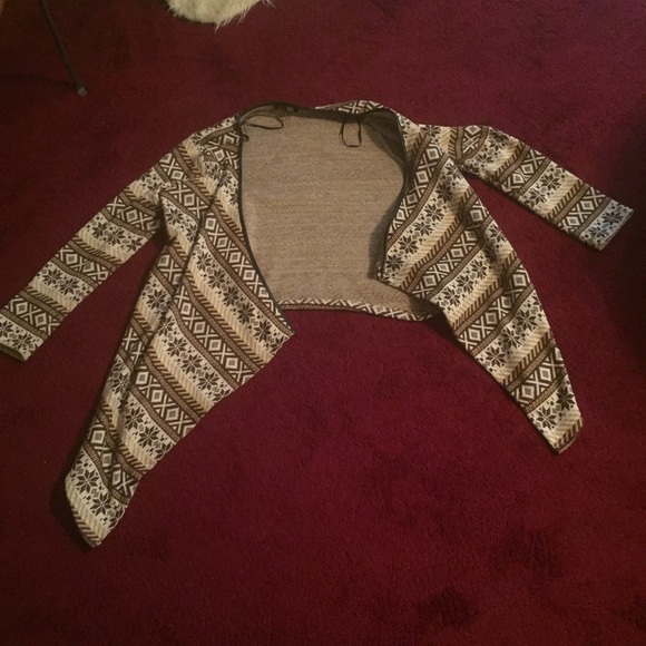 Patterned Cardigan