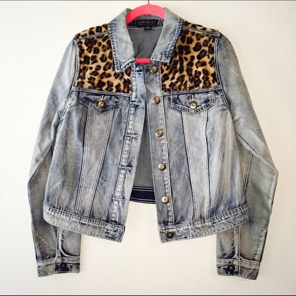 forever 21 plus jean jacket