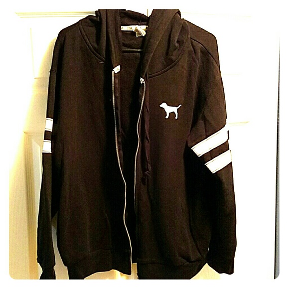 Pink zip up hoodie