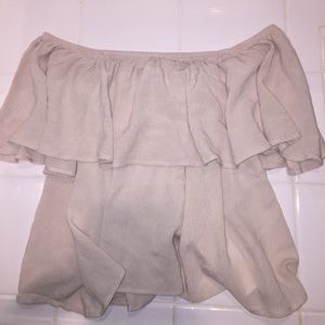 Off the shoulder top