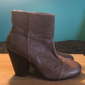 Leather Bootie