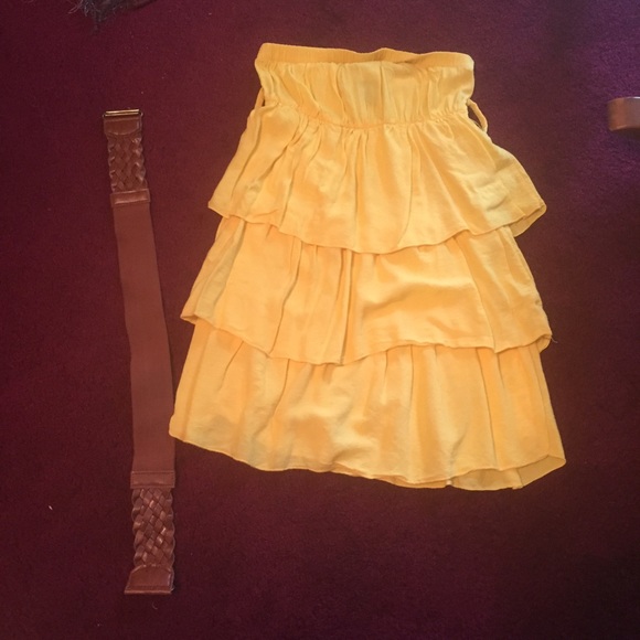 Rue 21 dress with belt small/medium