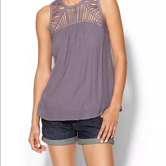 New Sabine Delphine Lilac tank Top