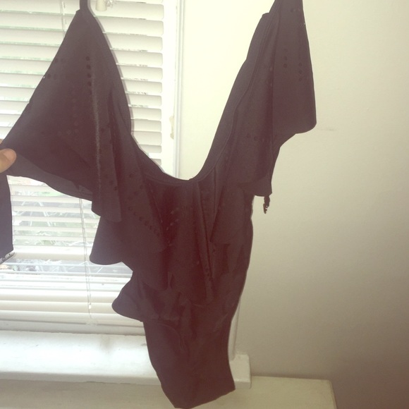 Black bathing suit