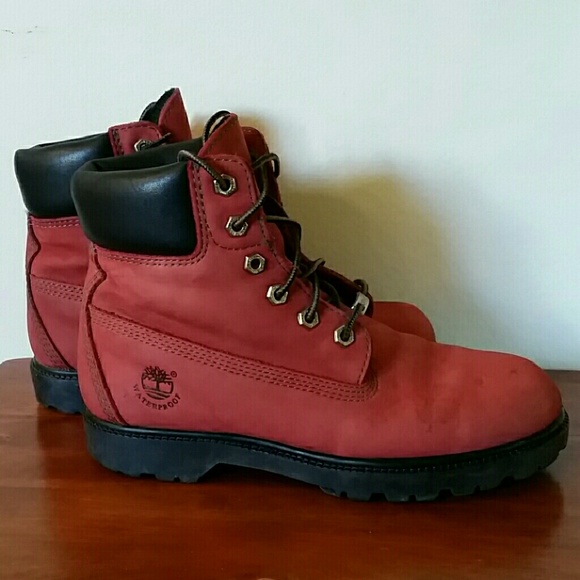 Timberland Shoes - Red Timberlands / Waterproof Timberlands