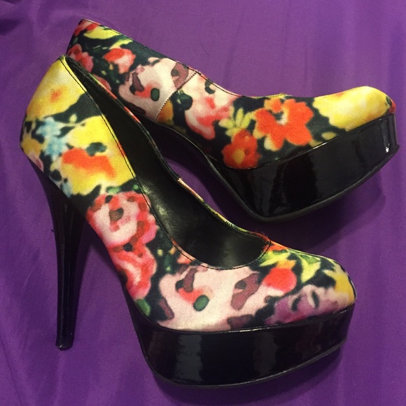 Floral Heels