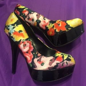 Floral Heels