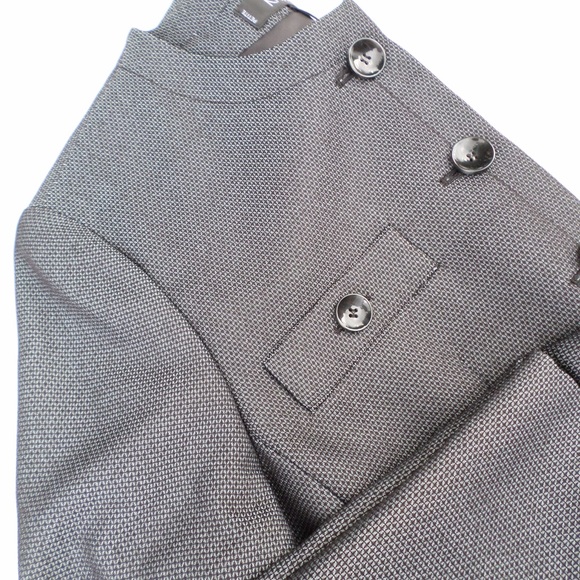 Grey dress suit blazer