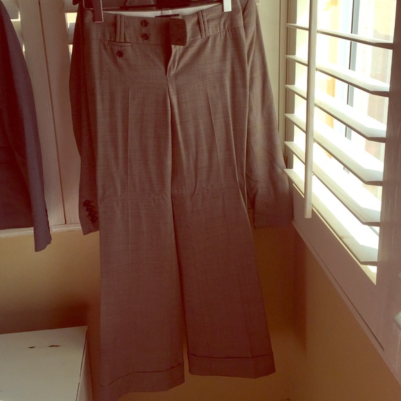 Suite pants in beige banana republic