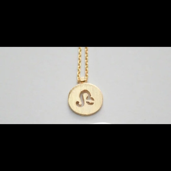 Leo zodiac necklace