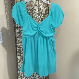 Beautiful blue top