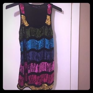 Fun sparkly tank top
