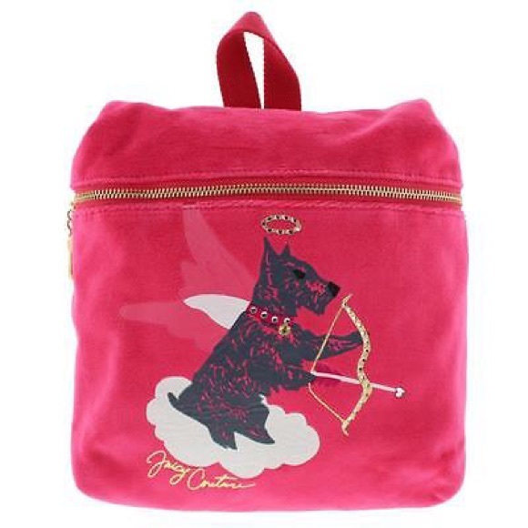 Juicy Couture Handbags - Juicy Couture Black LabelScottie Wings Sample Pink