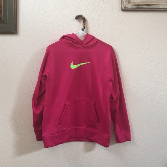 Magenta Nike therma fit hoodie