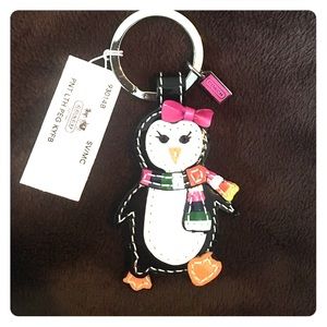 Coach Penguin Keychain