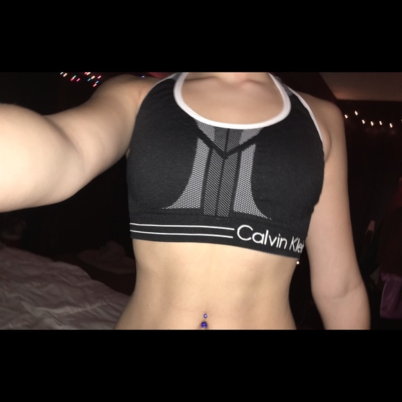 Never worn before picture Calvin Klein sports bra