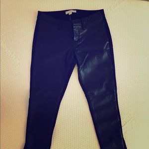 Banana Republic Sloan Fit Leather front pants