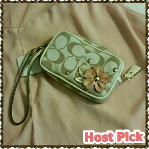 Coach Handbags - Authentic Coach - mini wristlet.