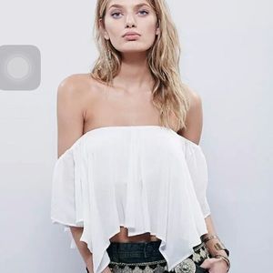 free people off the shoulder top