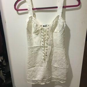 For Love and Lemons lace up slip