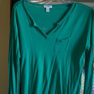 Green log sleeve with frocket
