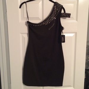 Little black (studded) dress