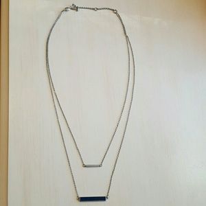 Fossil Necklace (Double Bar)