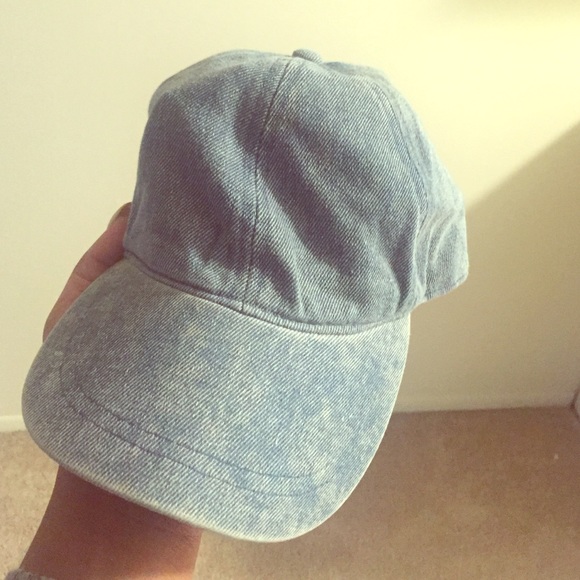 Acid wash baseball cap