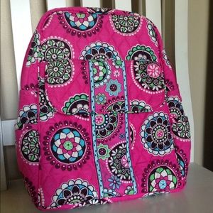 Vera Bradley mini back pack in cupcakes pink