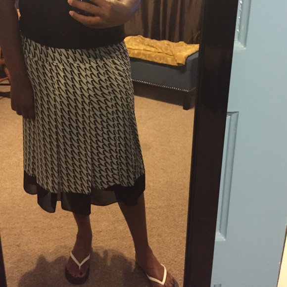 Black & white size 14 skirt