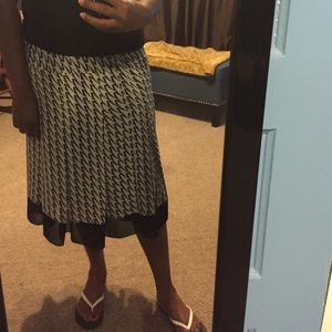 Black & white size 14 skirt