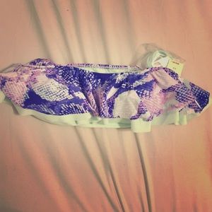 PINK bathing suit top