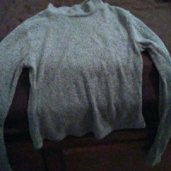 Long sleeve crop top