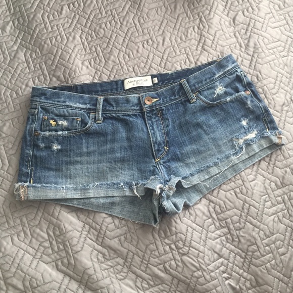 Women's Abercrombie & Fitch Jean Short Shorts