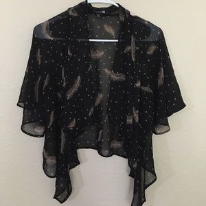 Light and Airy Feather Cover Up