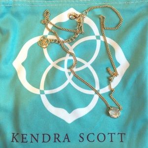 triangle crystal kendra scott necklace