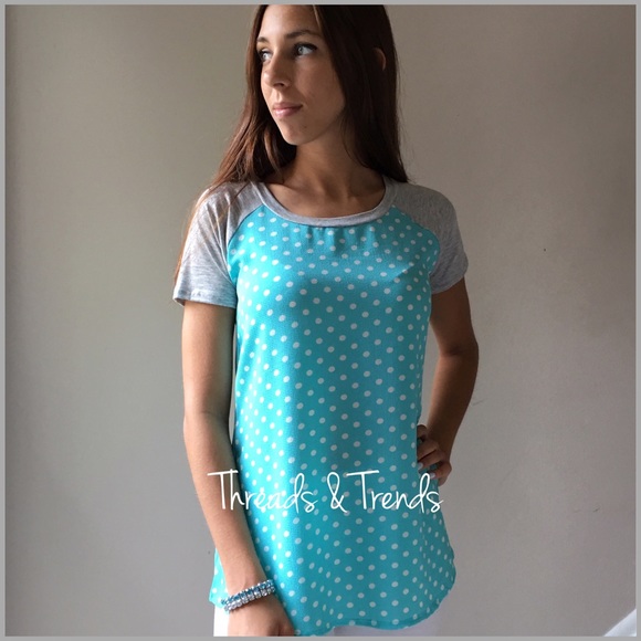 Tops - SOLD OUT Polka Dot Printed Blouse