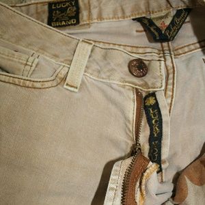 Vintage Tan Lucky Brand Jean